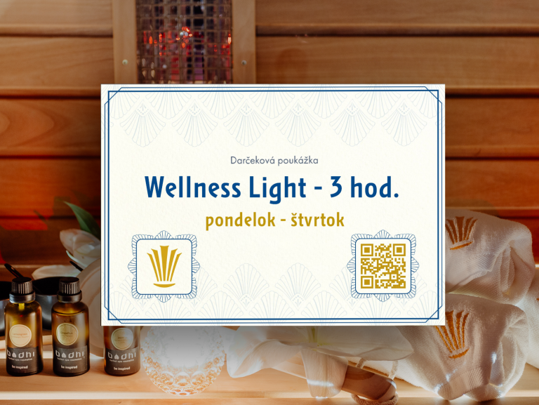 Wellness Light 3 hod. (Pon-Štv)